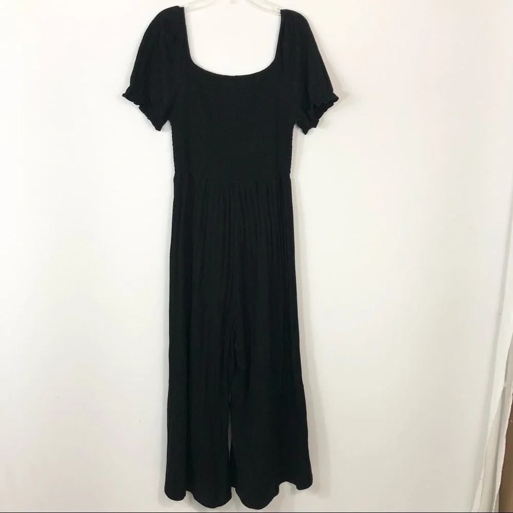 Jack By BB Dakota Total Smock Out Black Jumpsuit M - Picture 9 of 16